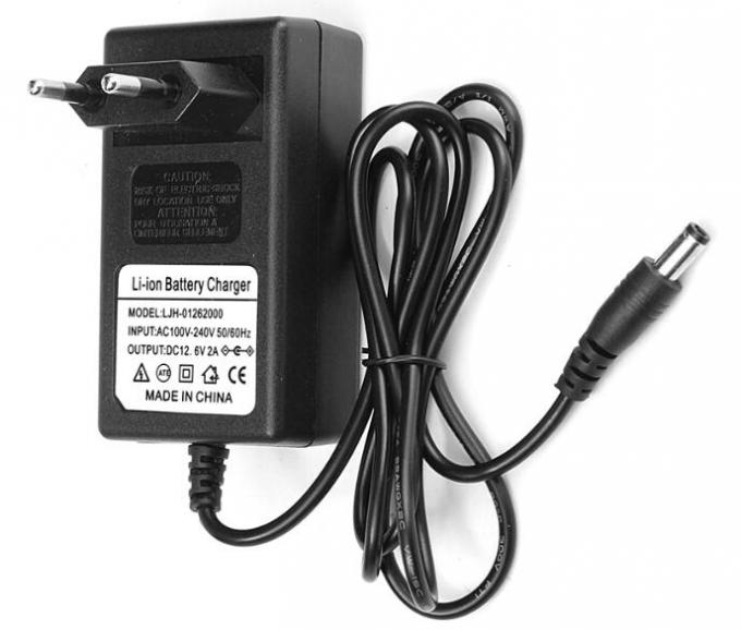 12.6V 2A Liion battery charger,ac dc power adapter for battery pack