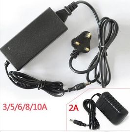 Desktop AC DC Power Adapter For LED Strips / LCD Monitor , OEM ODM Service