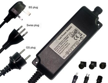 24Vdc 3a 72Watt IP68 waterproof led transformer for electronic faucet,AC 100-240Vac, with CE UL marked