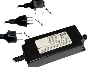 Water Resistant LED Power Adapter 24v DC 500V For CCTVs / Security System
