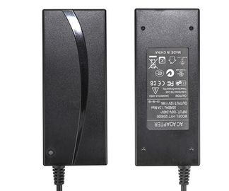 SAA TUV  Listed Ac Dc Switching Adapter Power Supply For LED Strips , Black Color