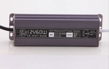 IP67 Constant Voltage LED Driver 60w / 12v Dc Led Driver Dual Output For Lights