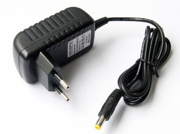 Wall Mount 1A 12v Power Adapter 12w Eu / Au / Us / Uk Plug , 5.5*2.5mm Dc Connector