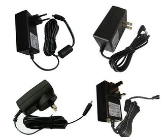 Wall Mount 1A 12v Power Adapter 12w Eu / Au / Us / Uk Plug , 5.5*2.5mm Dc Connector