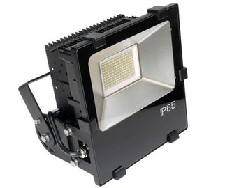 UL DLC 250W Outdoor Led Floodlight / RGBW High Power LED Flood Light Fins Design 110lm / W