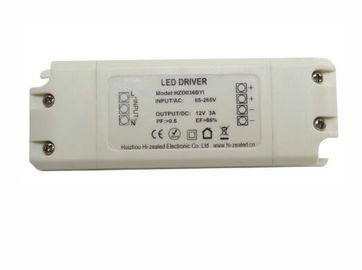 Constant voltage triac dimmable 12v 36w led driver , LPS with CE Rohs FCC marked