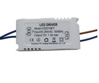 ABS plastic LED Power Adapter 90v 240v input flicker free LED strip drivers