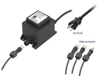 IP68 waterproof outdoor transformer for Barbecue BBQ grill with UL approval,110~240Vac input