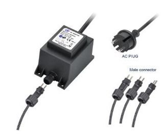 IP68 Waterproof Transformer for Garden lights Pool Lighting, 24VAC 100W 200W 250W IP68 outdoor power supplies