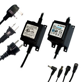 IP68 waterproof transformer for BBQ grill with UL approval,110~240Vac input,18Vdc 42Watt
