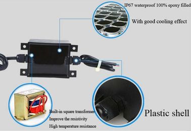 24VAC 80W swimming pool waterproof transformer, IP68 power supply for outdoor motor