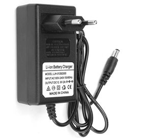 12.6V 2A Li-ion battery charger,ac dc power adapter for battery pack,black color,custmized DC connector