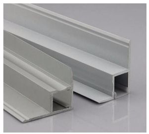 LED aluminum extrusion profile for ceiling Decoration, Frosted/Clear/Diffuser cover,1m 2m 3m