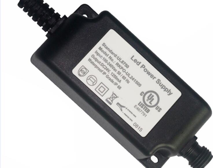 Fireproof LED Power Adapter/ LED transformer / waterproof charger for ...